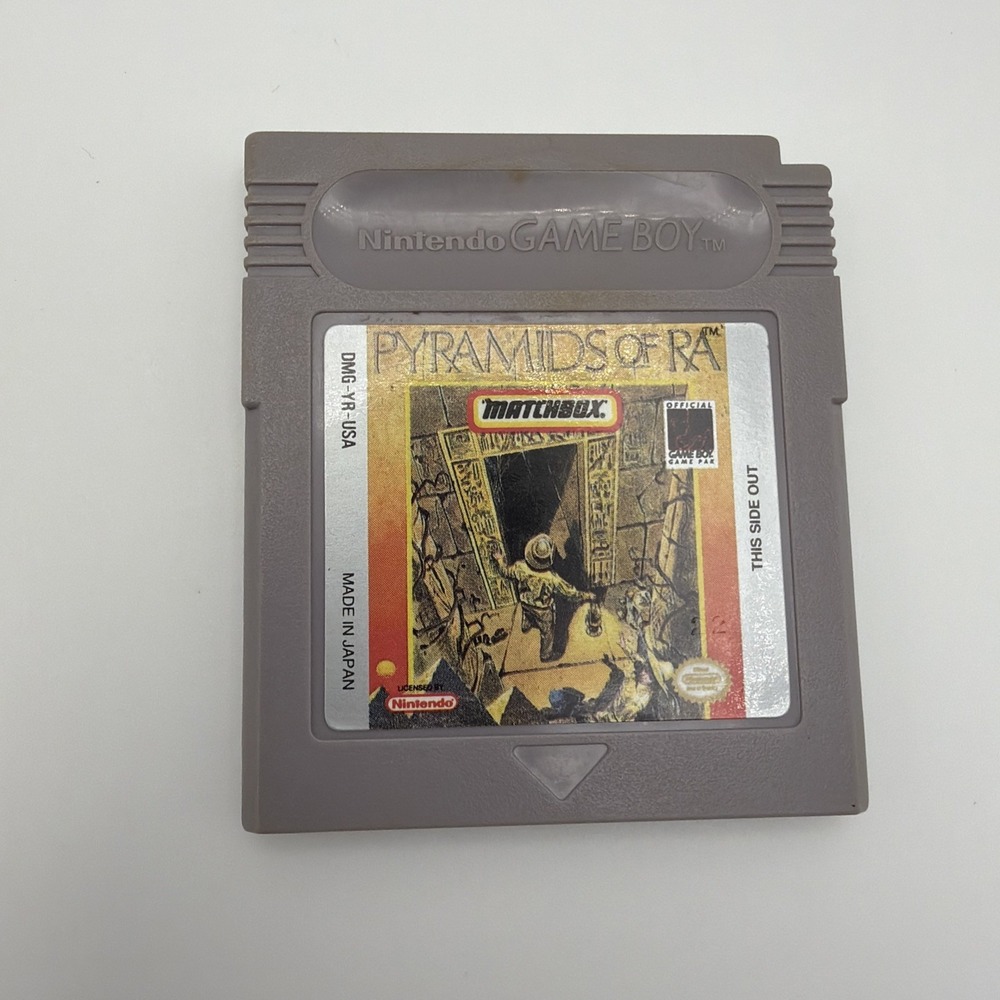 Pyramids of Ra Cartridge Only Authentic Nintendo GameBoy USA 1992 Game Boy